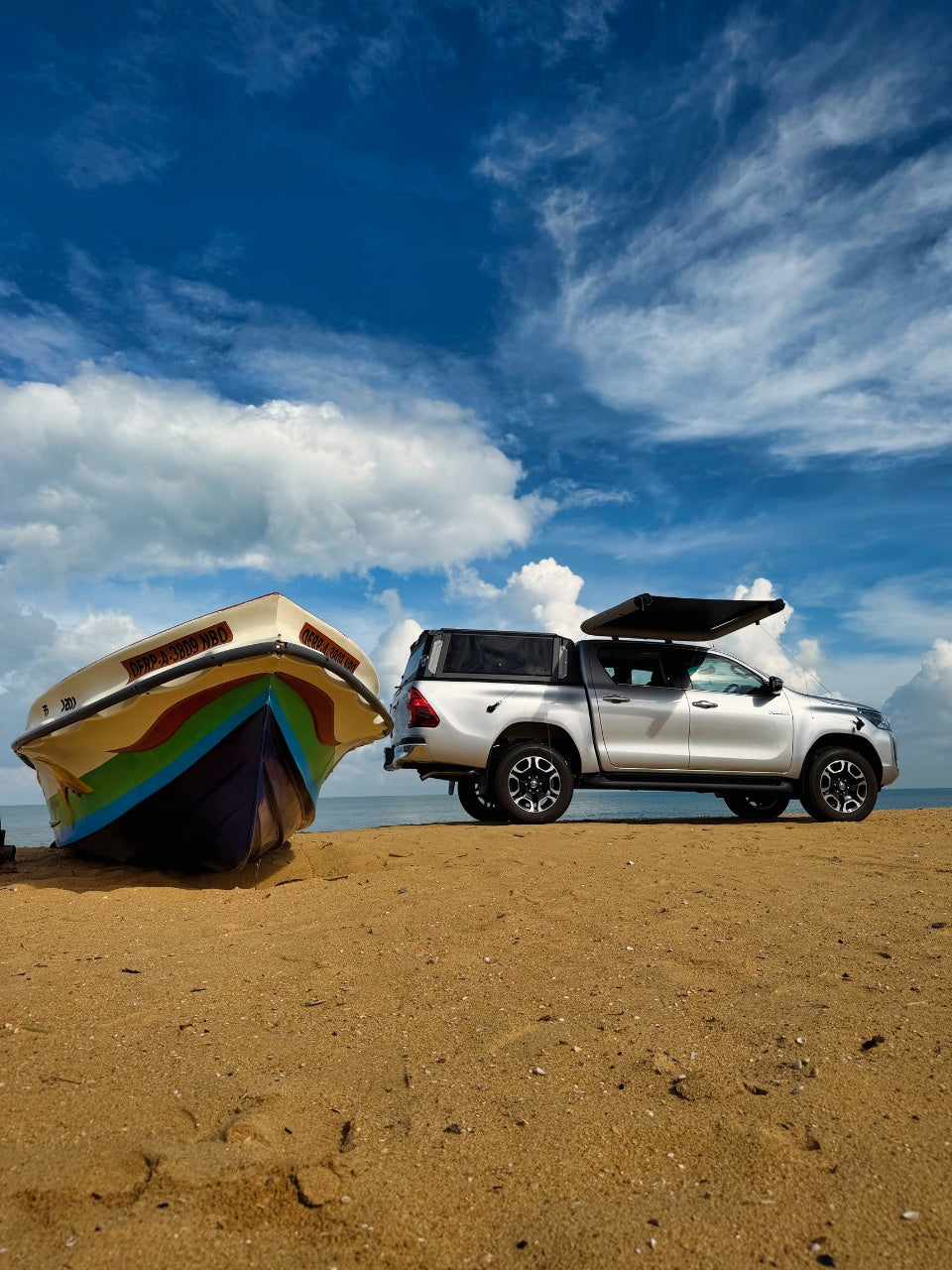 Inflatable awning