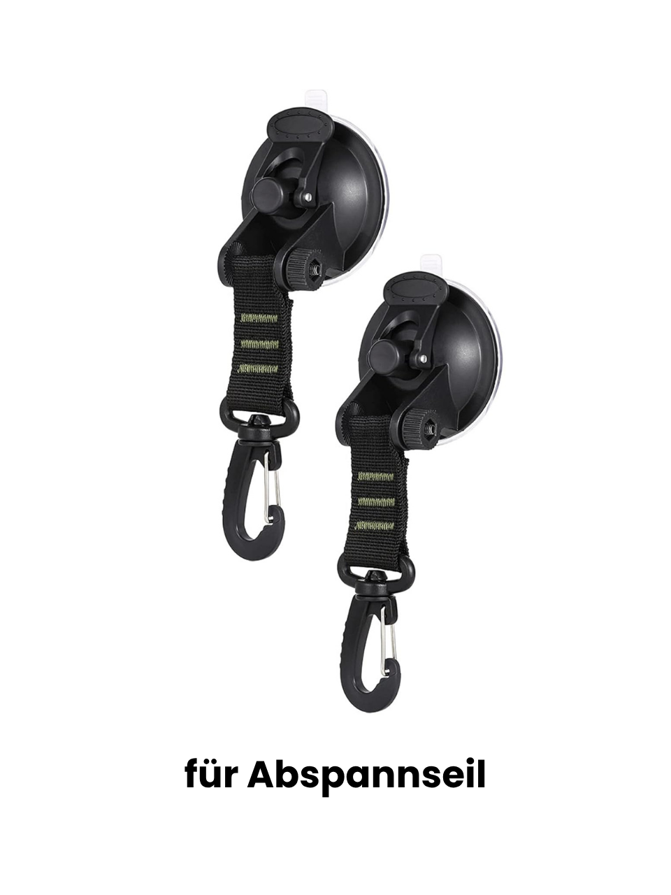 Suction cup incl. carabiner